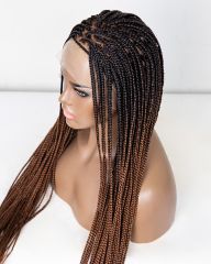 Jayla -Ombre Brown Small Box Braided Wig