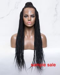 Cornrow Braided Full Lace Wig (Size S)