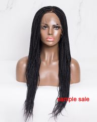 Small Box Braided Full Lace Wig (Size S)