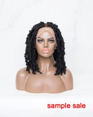 Shoulder Length Butterfly Locs Full Lace Wig (Size M)